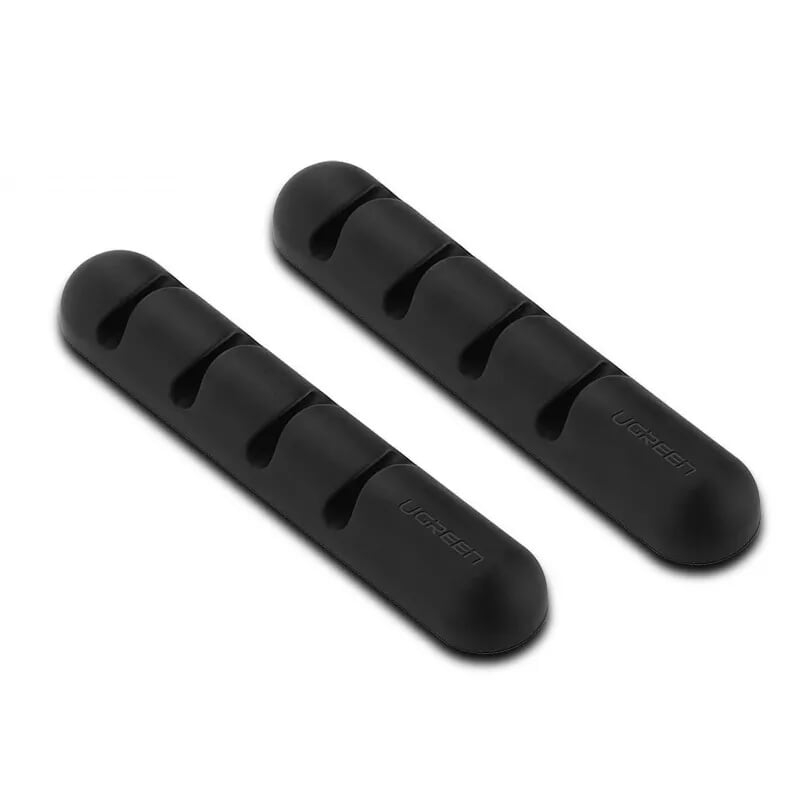 Organizator kablova UGREEN, Organizer 2 Pack, crni-7