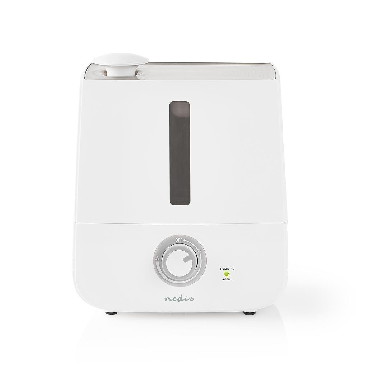 Ovlaživač NEDIS HUMI110CWT, 30 W, s hladnom maglom, 2.8 l, pogodno za prostor do 25 m2 , sivo bijeli-3