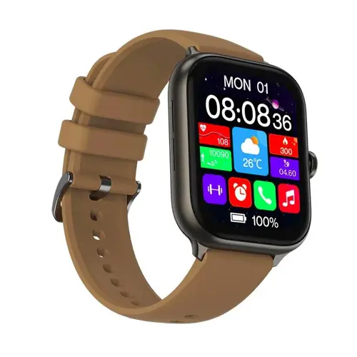 Pametni sat IMIKI ST1, square, bluetooth, smeđi-1