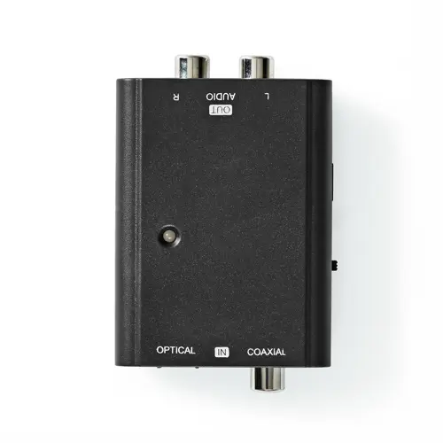 Pretvarač audio digitalni u analogni NEDIS ACON2509BK-3