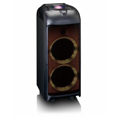 Party zvučnik LENCO PA-260 (150W, Bluetooth, FM radio, 2x bežični mikrofon, USB)-2