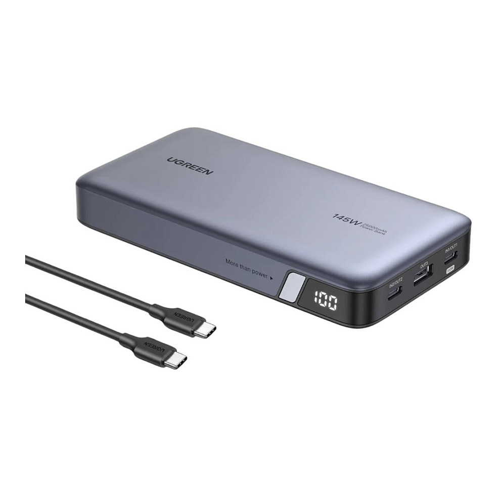 Prijenosna baterija za prijenosno računalo UGREEN (s tri porta, 145W, 25000mAh)-26