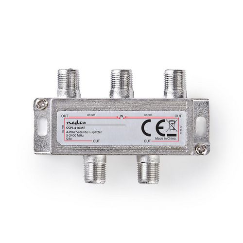 Razdjelnik antenski F konektor (ž) na F konektor x 4 (ž) NEDIS-2