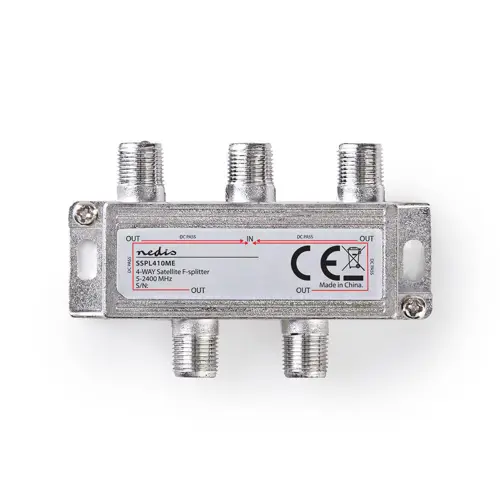 Razdjelnik antenski F konektor (ž) na F konektor x 4 (ž) NEDIS-8