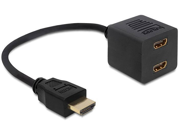 Razdjelnik DELOCK, HDMI 1u2 Ethernet, 4K, 3D 65226-11