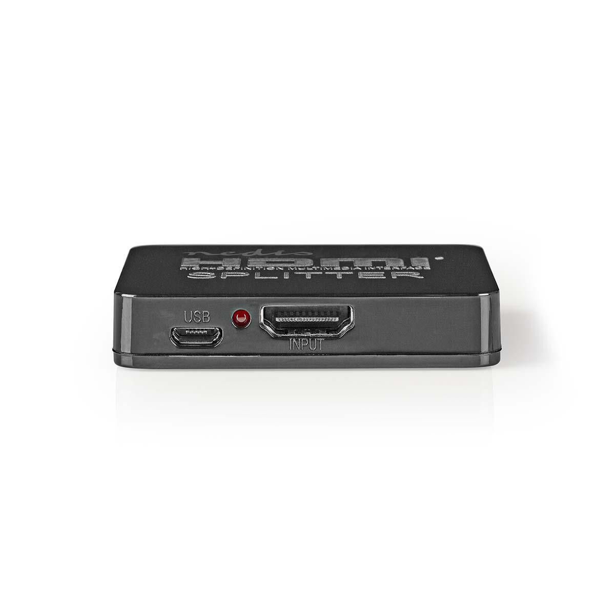 Razdjelnik HDMI 1u2 NEDIS VSPL34002BK, 4K, 3D-3