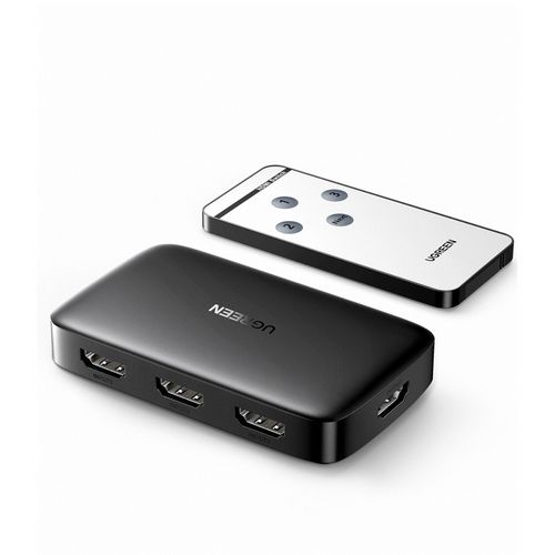 Razdjelnik UGREEN, 3x HDMI na HDMI, crni-9