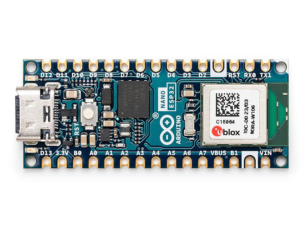 Razvojna ploča ARDUINO Nano ESP32 sa headerima, ABX00092-7