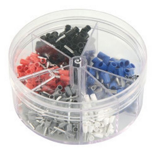 Set kabelskih završetaka izoliranih 0,5-2,5 mm2, 400 dijelova, McPower-7