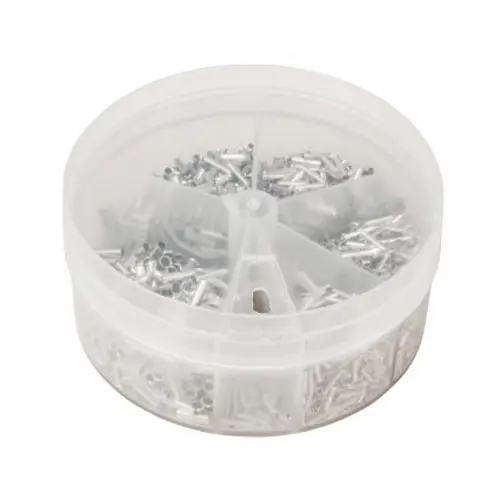 Set kabelskih završetaka neizoliranih 0,5-2,5 mm2, 1900 dijelova, McPower-10