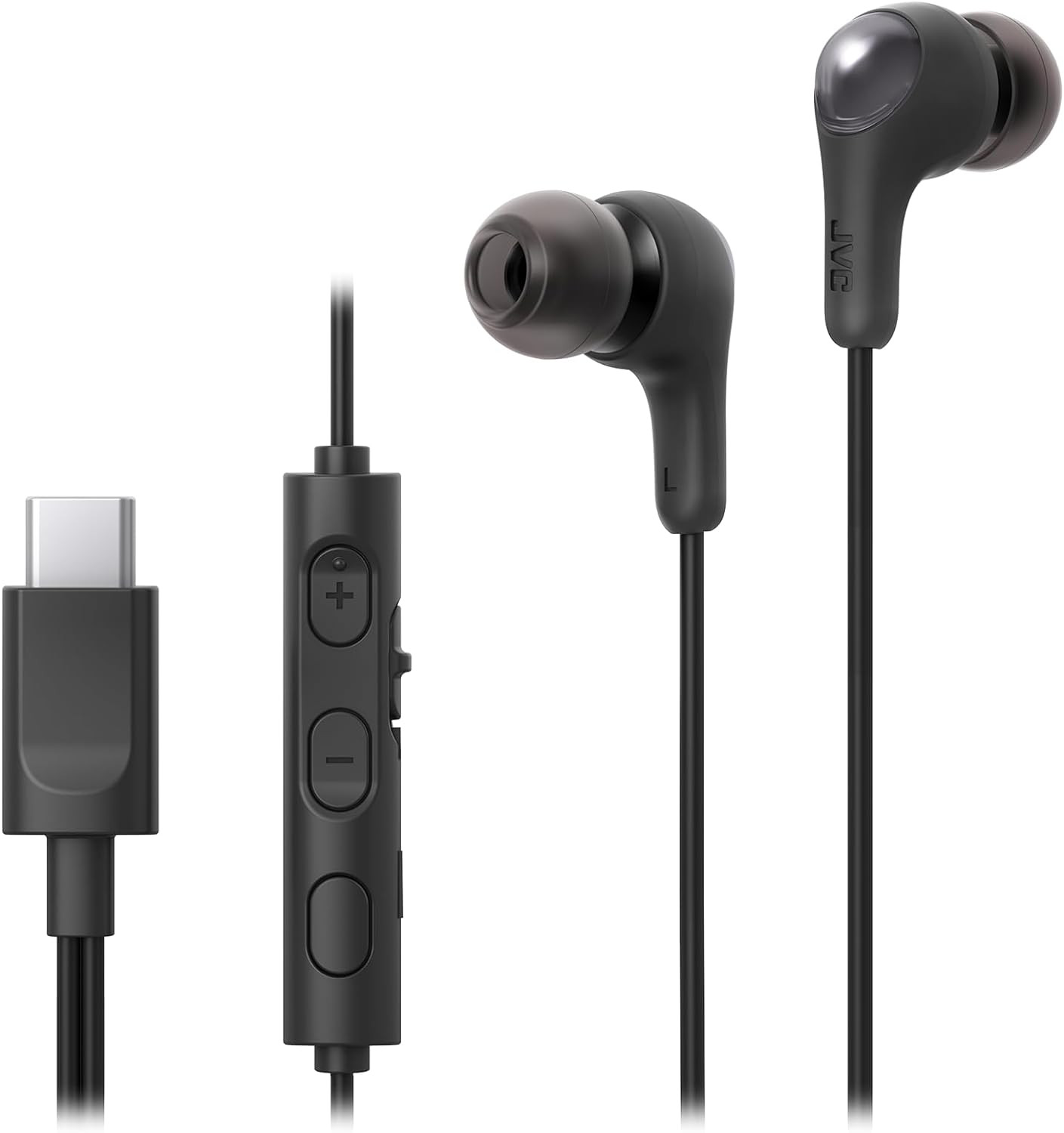 Slušalice JVC HA-FR9UCBU, in-ear, USB-C, crne-2