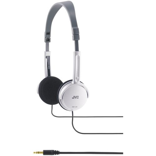 Slušalice JVC HA-L50WE, light weight, on-ear, 3.5mm, bijelo sive-2