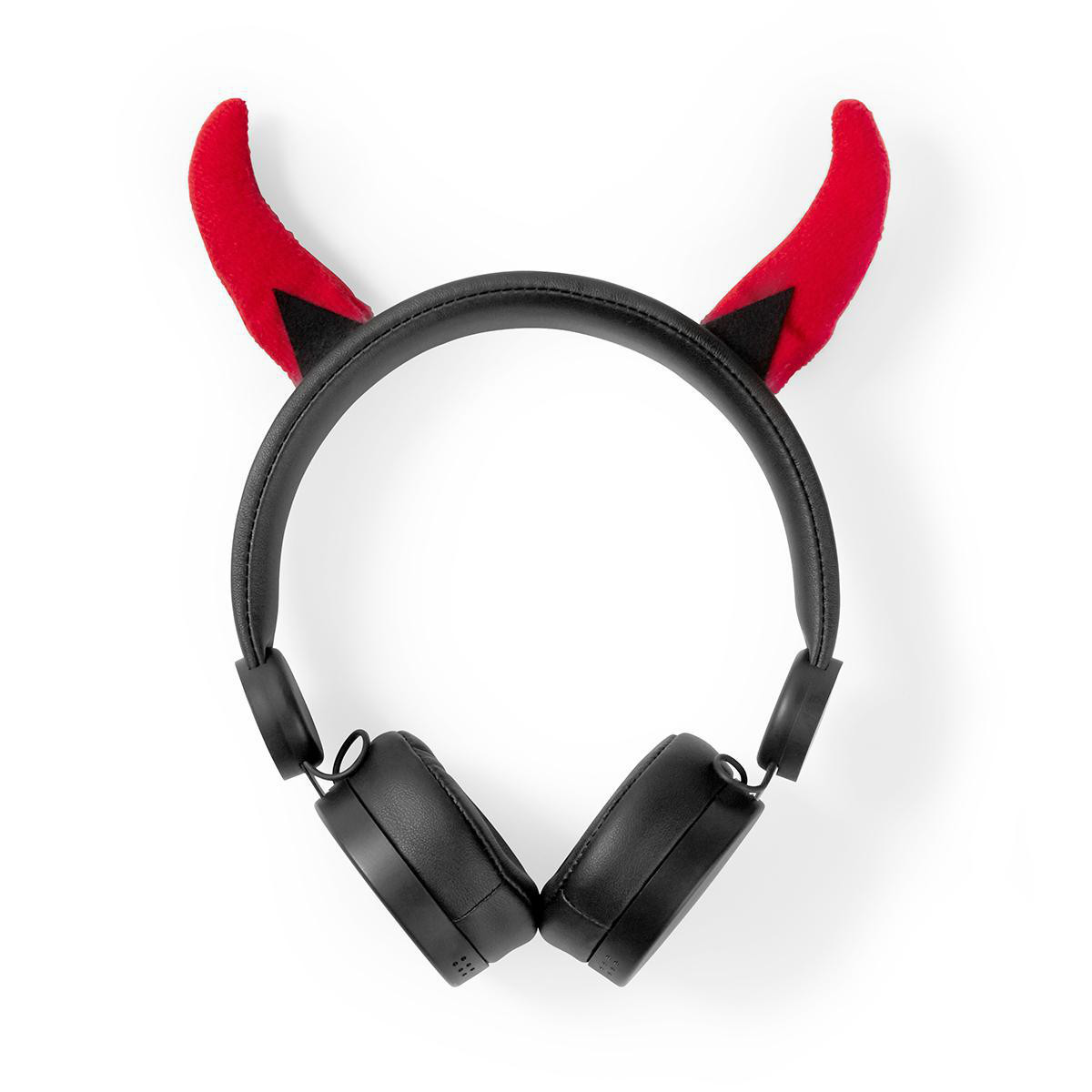 Slušalice NEDIS Danny Devil, on-ear, 3.5mm, crno crvene-13