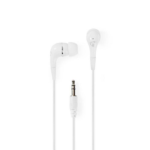 Slušalice NEDIS HPWD1001WT, in-ear, 3.5mm, bijele-2