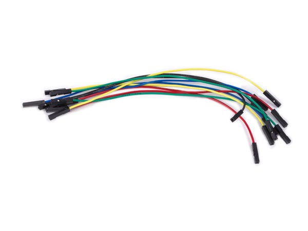 Spojne žice VELLEMAN WJW012, 150mm, ženski kontakti, paket-3
