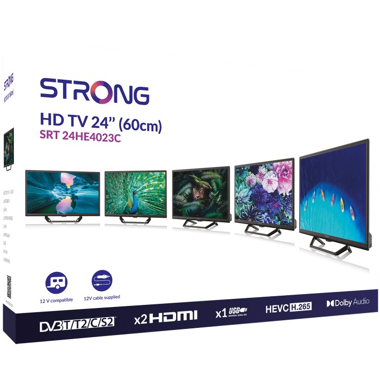 TV STRONG LED SRT24HE4023C (61 cm, HD Ready, IQR 100, DVB-T2/C/S2, 12V, HDMI, USB, CI, energetski razred E)-23