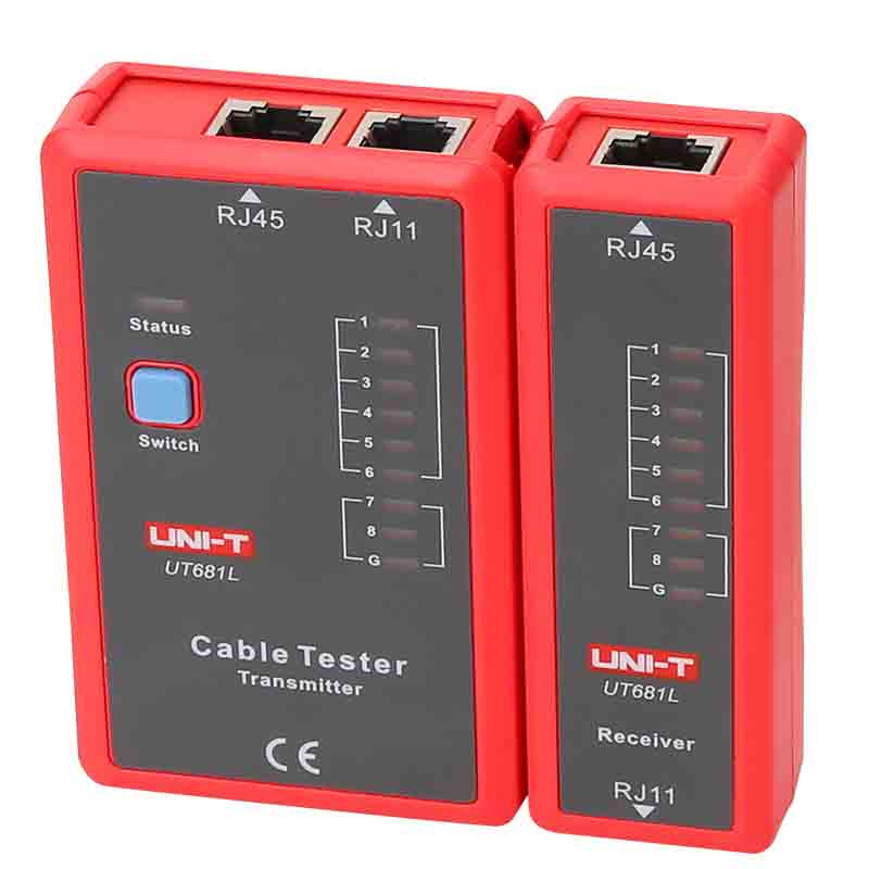 Tester za kabele, UTP i telefonske UT-681L, Uni-trend-8