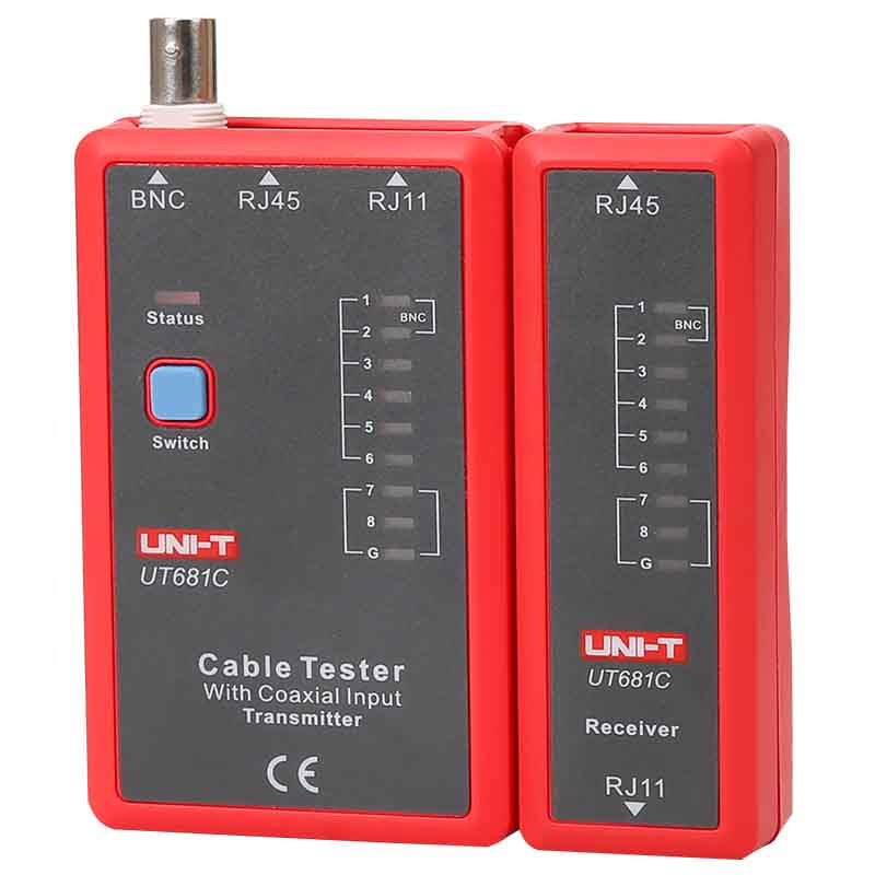Tester za kabele, UTP, telefonske i ethernet UT-681C, Uni-trend-4