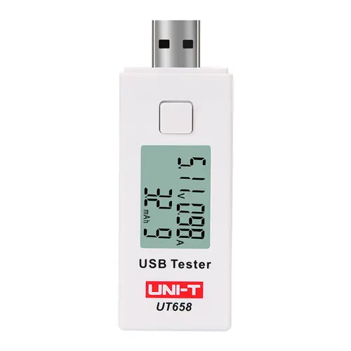 Tester za USB izlaz i powerbank, mjeri napon i struju, UT-658, Uni-trend-0