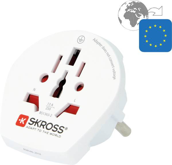 Adapter SKROSS, univerzalni World to Europe-3