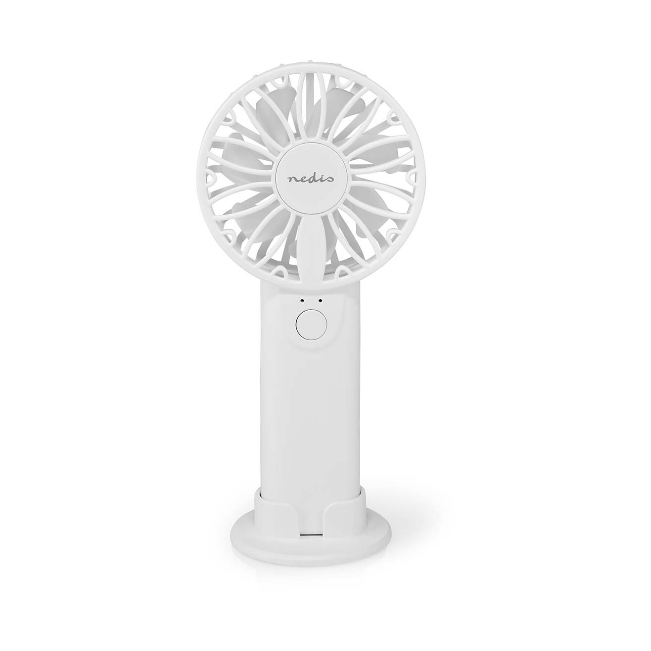 Ventilator ručni/stolni NEDIS FNHH1WT, 60 mm, 2 brzine, bijela-10