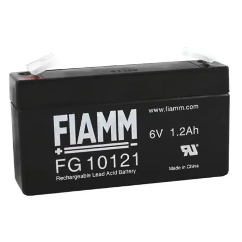 Baterija akumulatorska FIAMM FG 10121, 6V, 1.2Ah, 97x24x50.5 mm-11