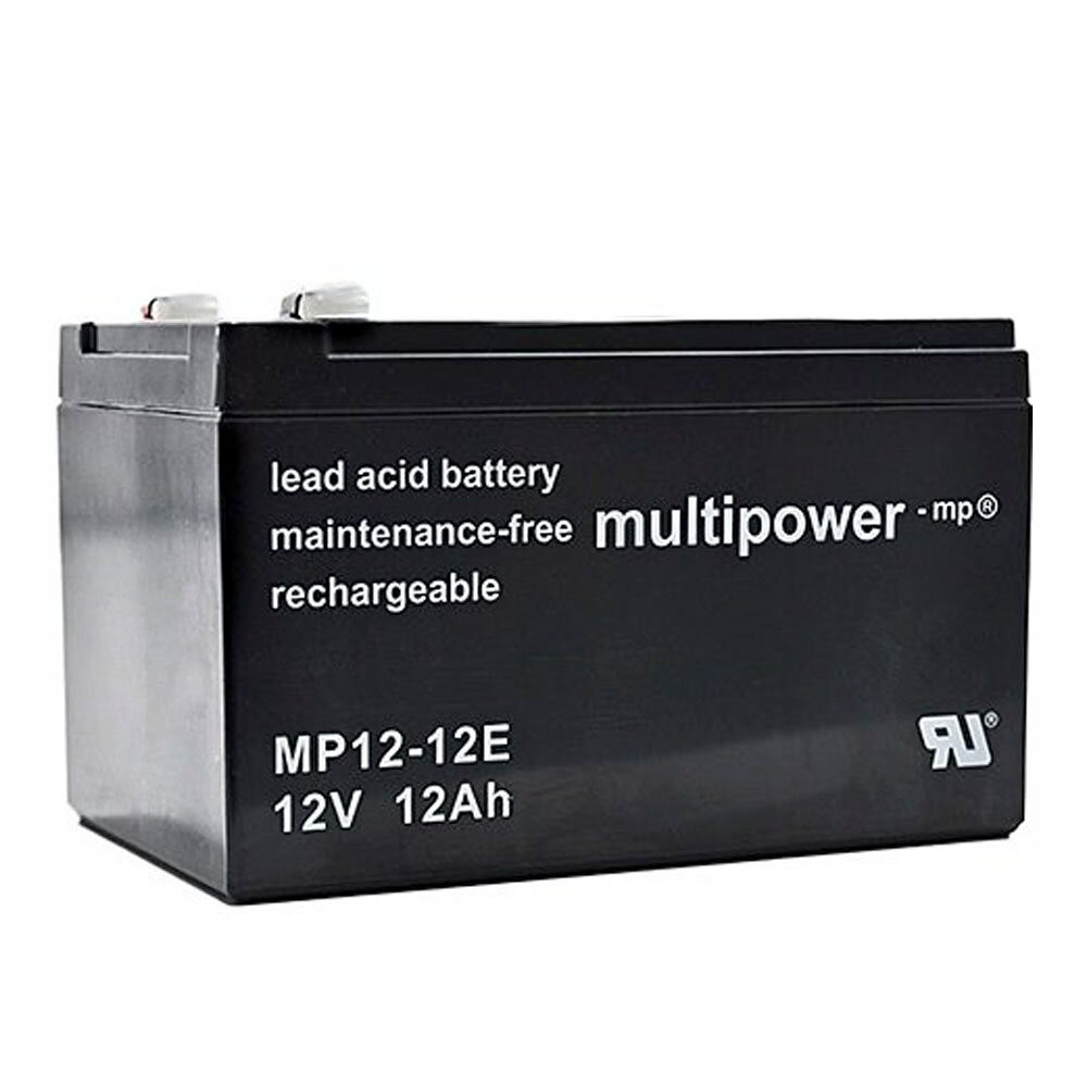 Baterija akumulatorska MULTIPOWER MP12-12E, 12V, 12Ah, 151x98x93 mm-8