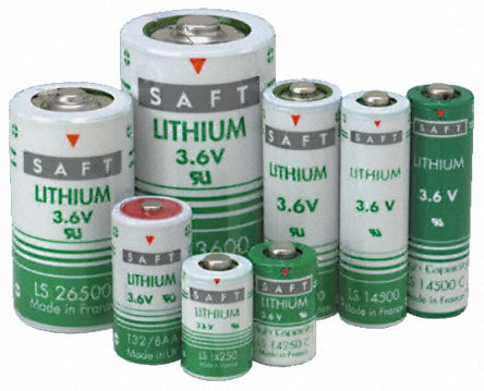 Baterija litijeva 3,6V AA LS 14500, SAFT-6