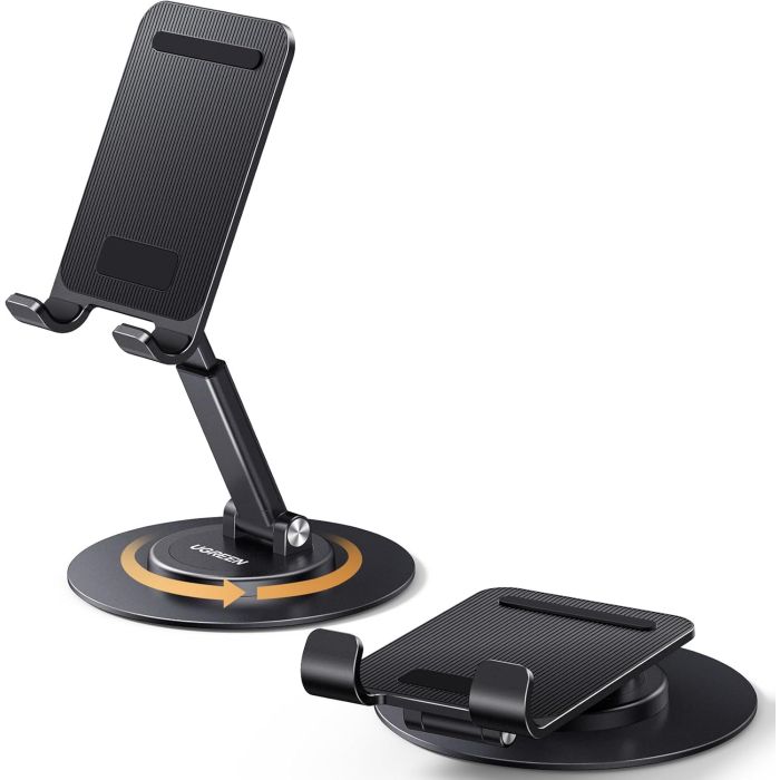 Držač za smartphone UGREEN, stolni, metalni, sivi-15