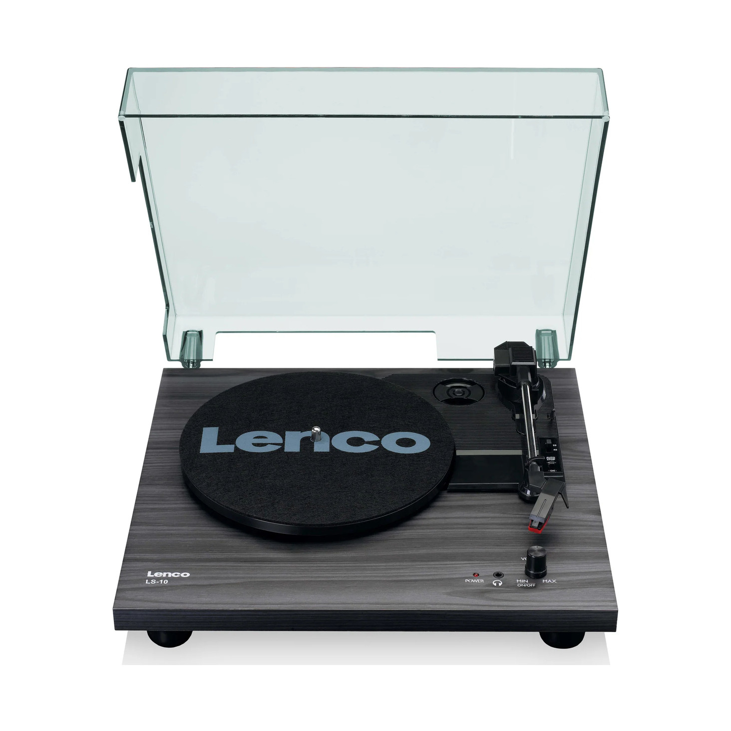 Gramofon LENCO LS-10BK, RCA izlaz, 3.5mm, zvučnici 2x 6W, crni-2