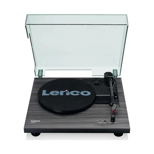 Gramofon LENCO LS-10BK, RCA izlaz, 3.5mm, zvučnici 2x 6W, crni-1