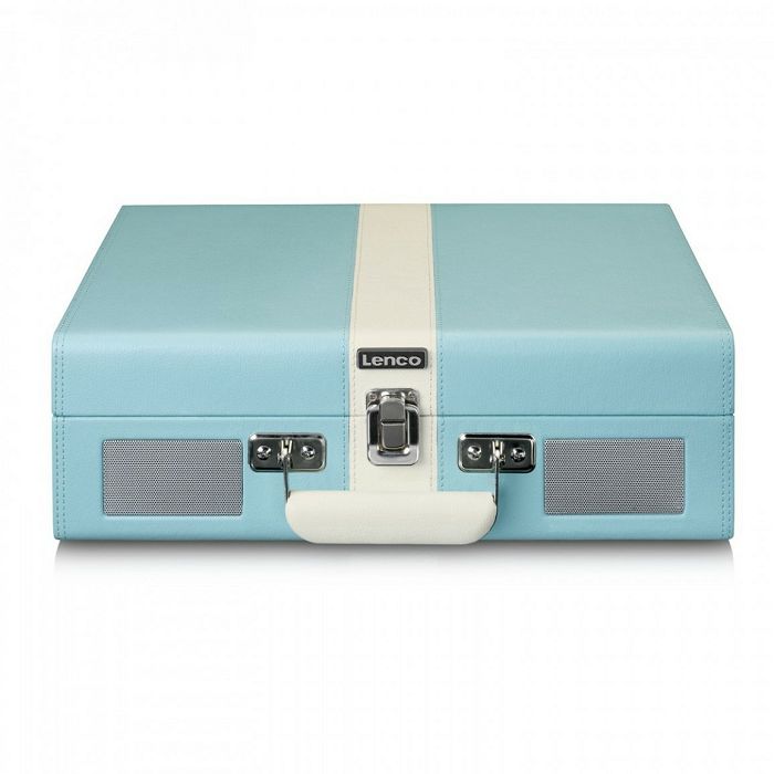 Gramofon LENCO TT-110, sa zvučnicima, bluetooth, retro, plavi-2