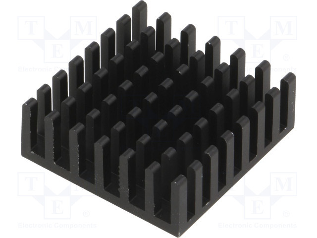 Hladilo 27x27x10mm, FISCHER, pogodno za Raspberry Pi 4-4