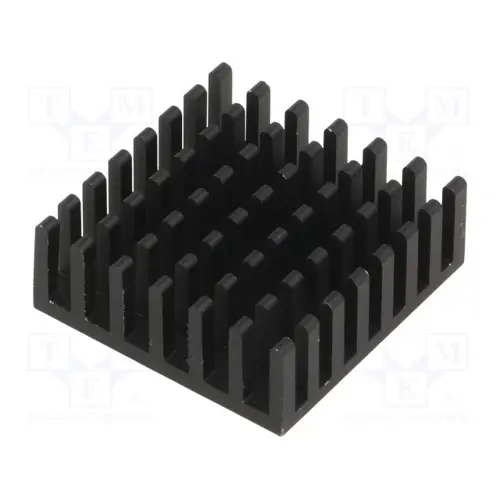 Hladilo 27x27x10mm, FISCHER, pogodno za Raspberry Pi 4-3