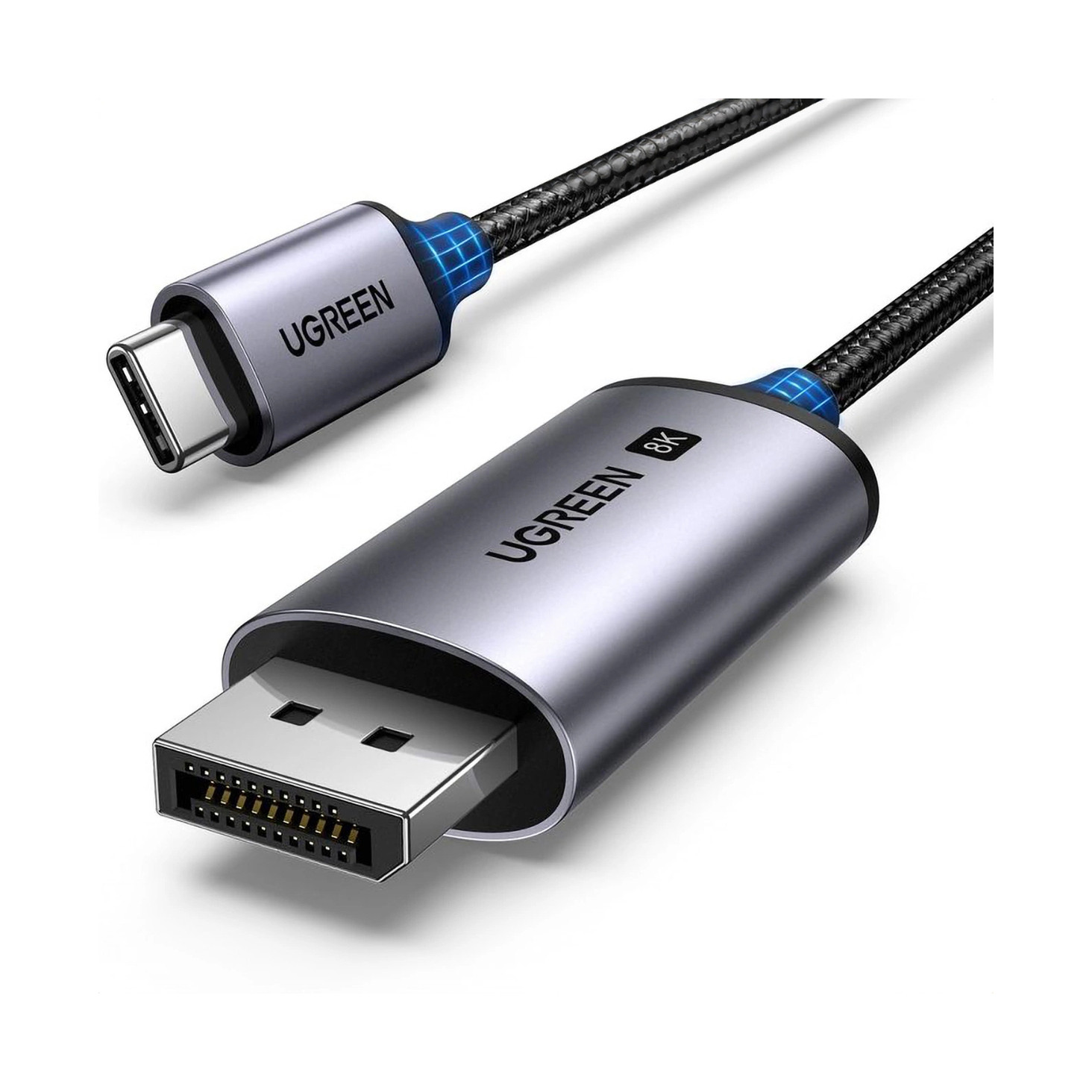 Kabel UGREEN, USB-C (M) na DispalyPort (M), 1m, 8K@60Hz, crni-14
