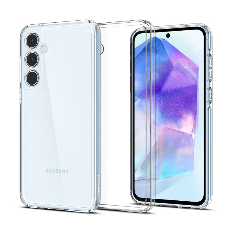 Maskica SPIGEN, za SAMSUNG Galaxy A55 5G, Ultra Hybrid, prozirna-10