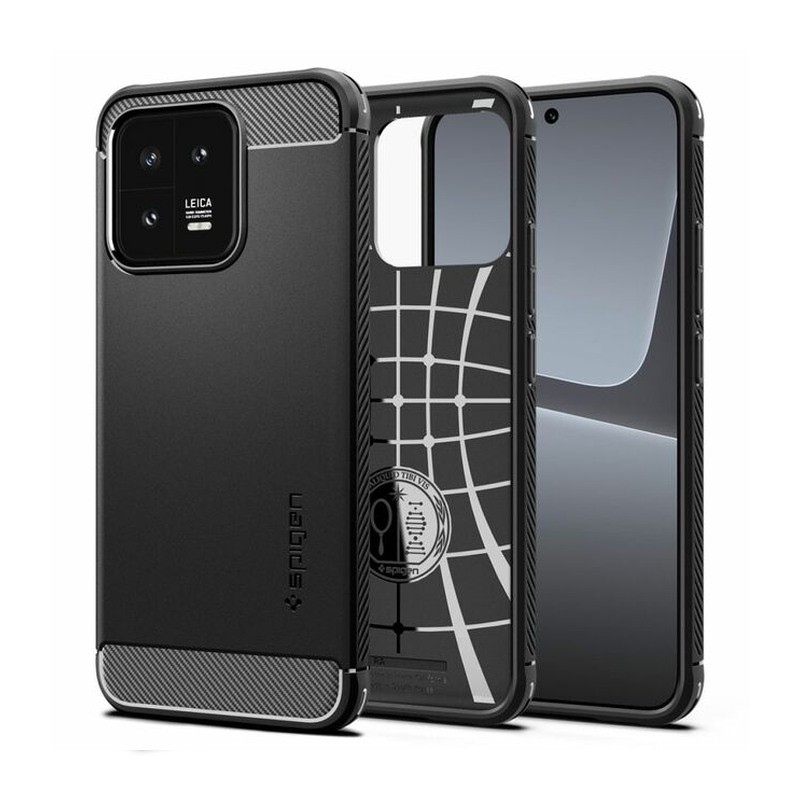 Spigen Rugged Armor, black - Xiaomi 13-3