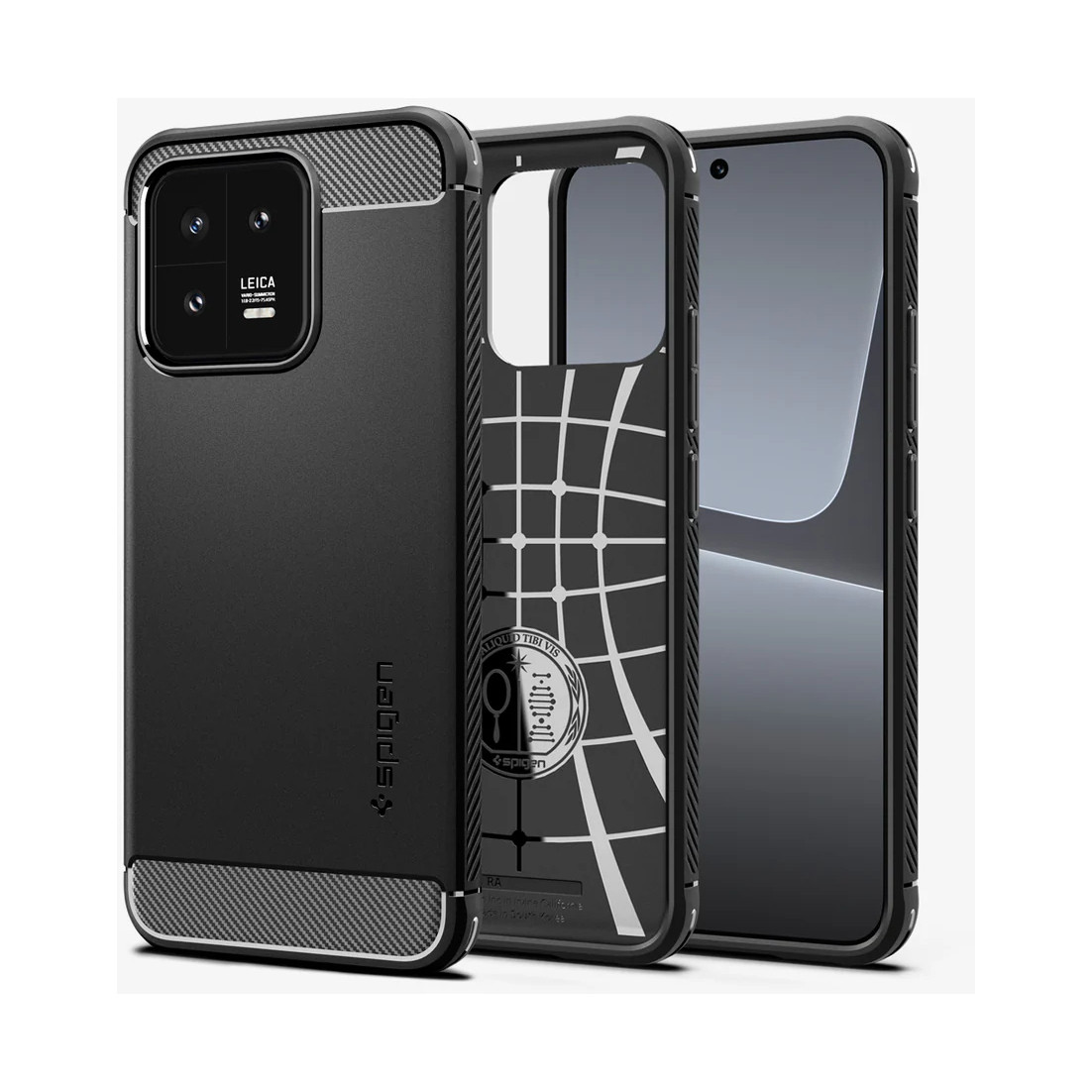 Spigen Rugged Armor, black - Xiaomi 13-0