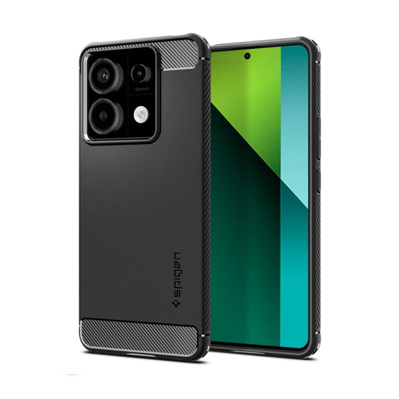 Zaštitna maska SPIGEN Rugged Armor za Xiaomi Redmi Note 13 Pro 5G / POCO X6 5G, crna-11