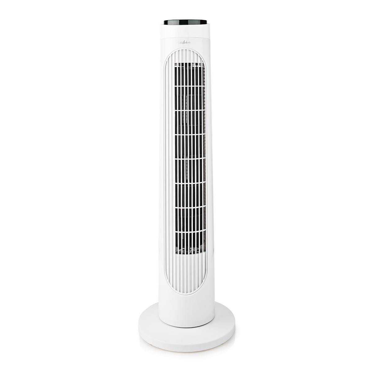 Ventilator NEDIS FNTR13CWT40 tower, 50W, daljinski, crno bijeli-4