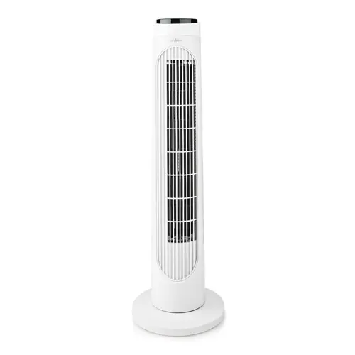 Ventilator NEDIS FNTR13CWT40 tower, 50W, daljinski, crno bijeli-1