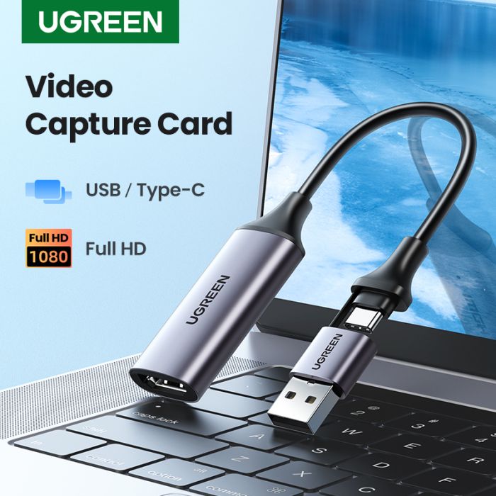 UGREEN USB-C/A na HDMI Video capture card-6