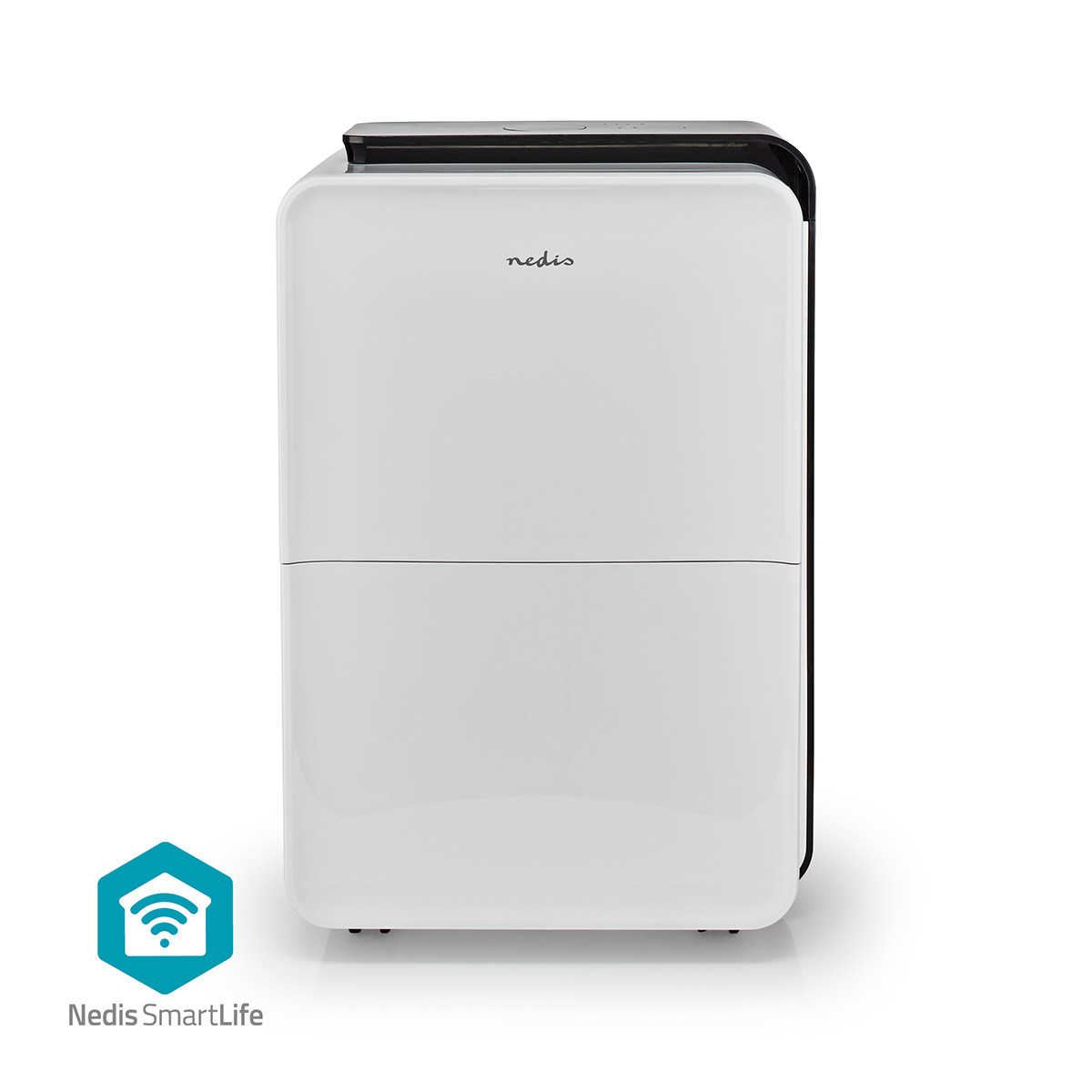 Odvlaživač zraka NEDIS DEHU30WTW SmartLife, Wi-Fi, 30 l/dan, Odvlaživanje, Kontinuirano, Max+, Suho rublje, Ventilacija, Android™, IOS, Podesivi higrostat, 210 m3/h-2
