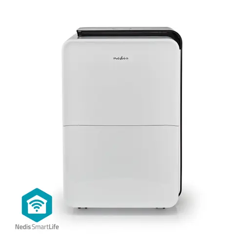 Odvlaživač zraka NEDIS DEHU30WTW SmartLife, Wi-Fi, 30 l/dan, Odvlaživanje, Kontinuirano, Max+, Suho rublje, Ventilacija, Android™, IOS, Podesivi higrostat, 210 m3/h-5