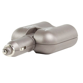 Adapter utikač 2 x auto utičnica, Nedis DCPA002-7