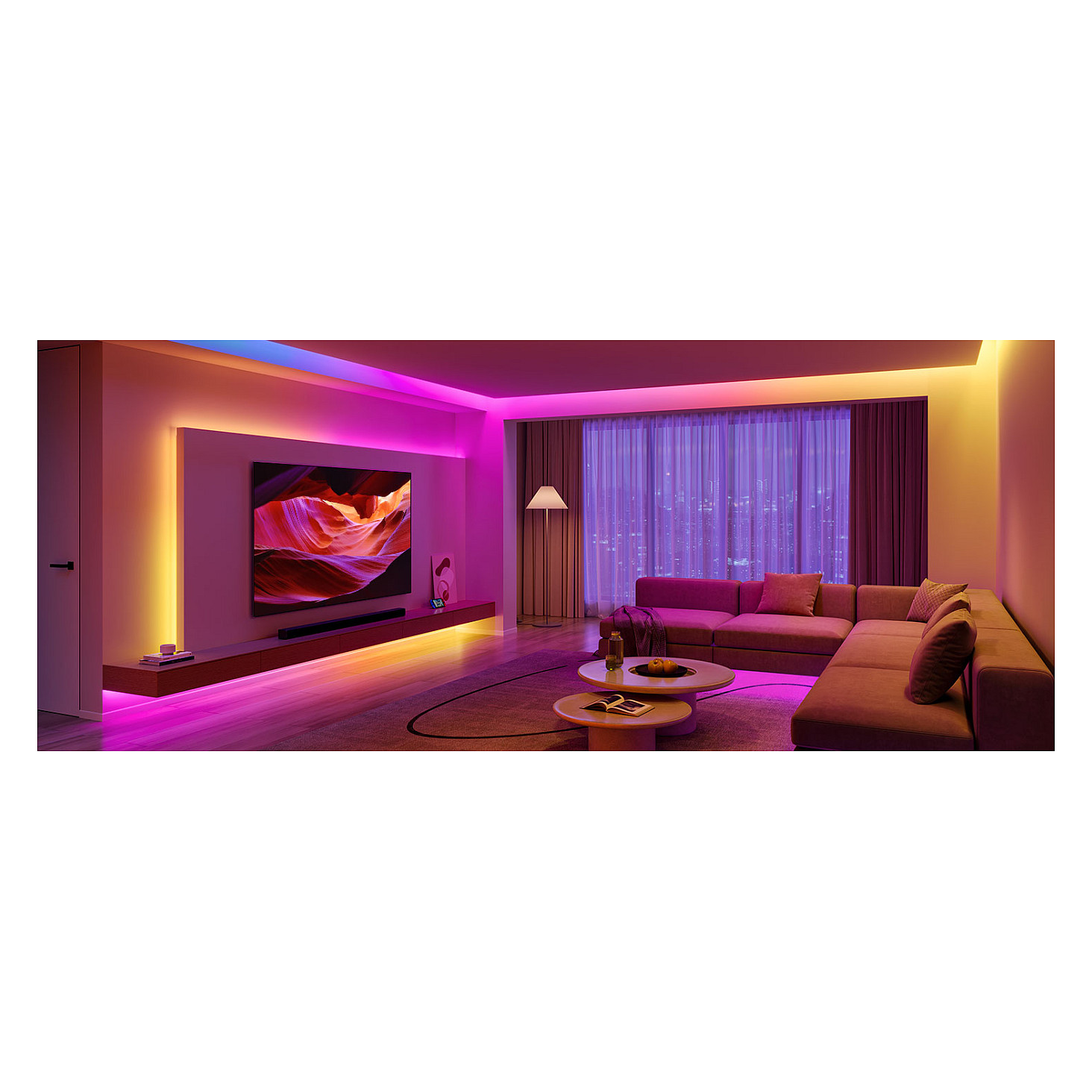 Led set Govee RGBIC Basic S, Wi-Fi, Bluetooth, IP 65, 5 m-12