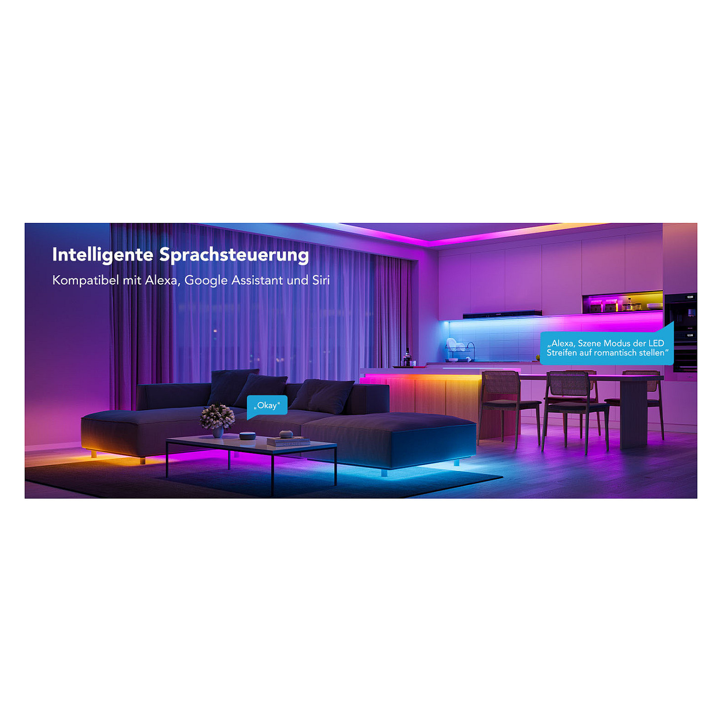 Led set Govee RGBIC Basic S, Wi-Fi, Bluetooth, IP 65, 5 m-16