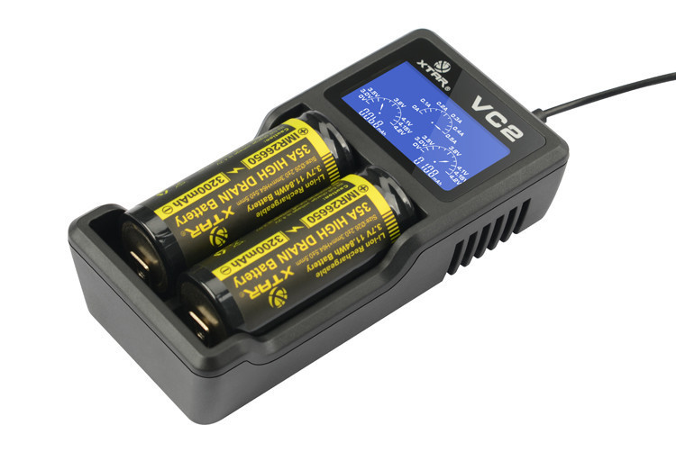 Punjač baterija Li-ion, za 2 komada baterija,USB, XTAR VC2-11