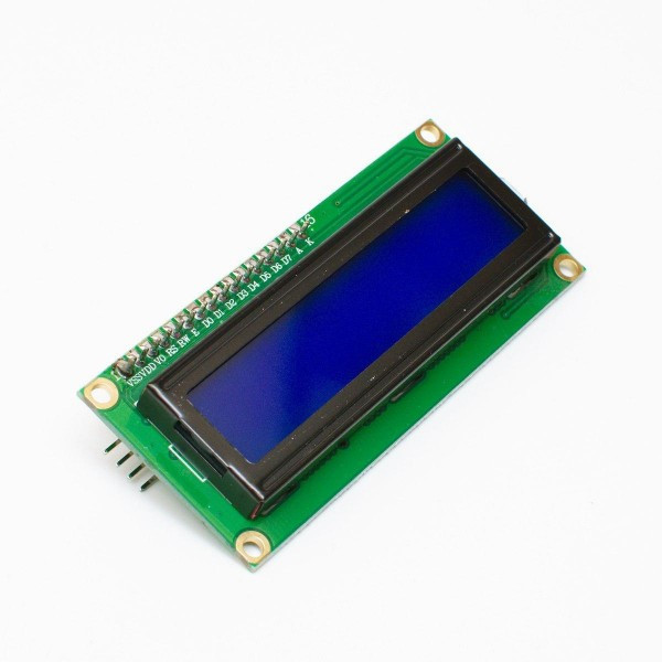 LCD zaslon I2C 16x2, za Arduino, plavi-7