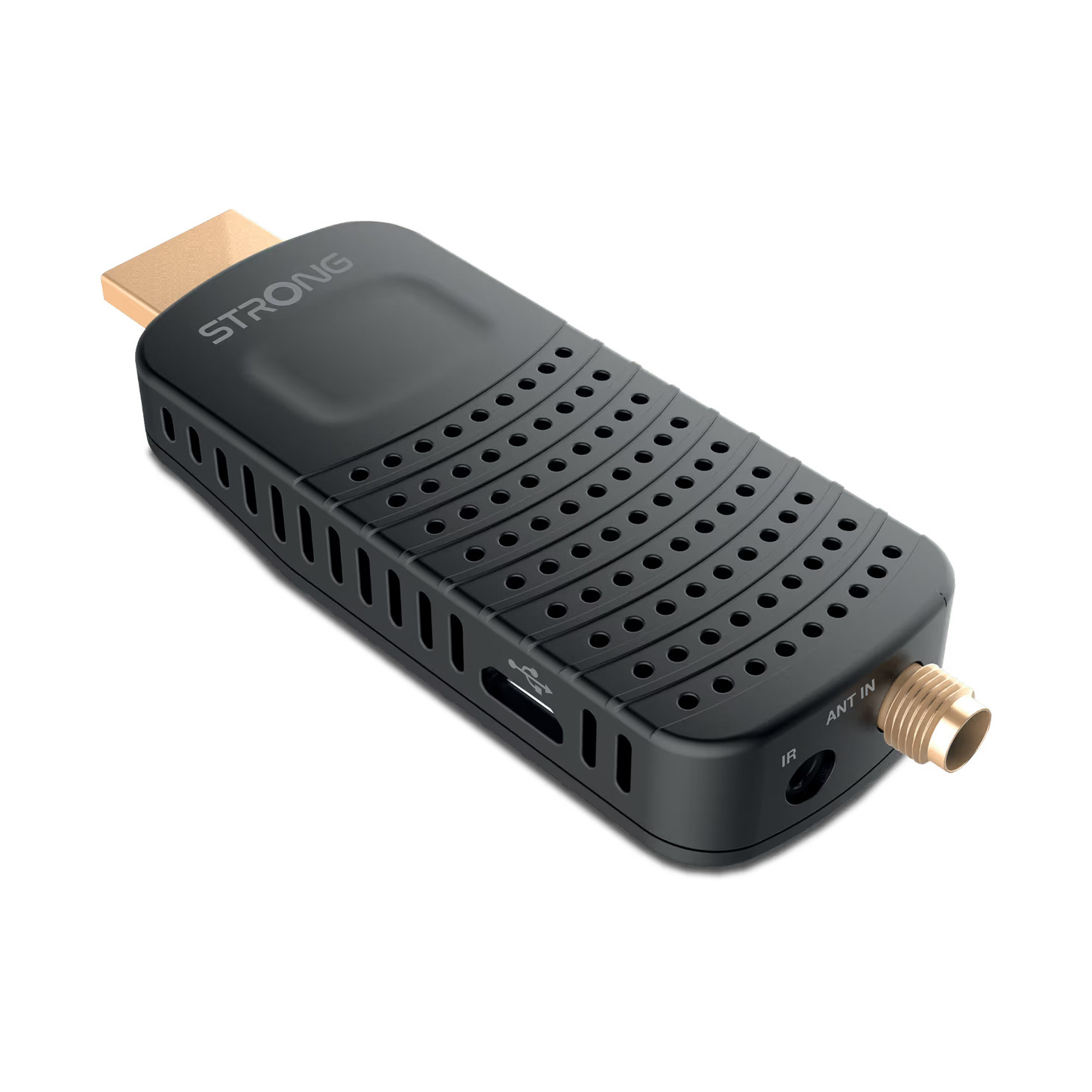 TV tuner STRONG SRT 84, DVB-T2 HEVC/H.265, 10 bits, 5V-7